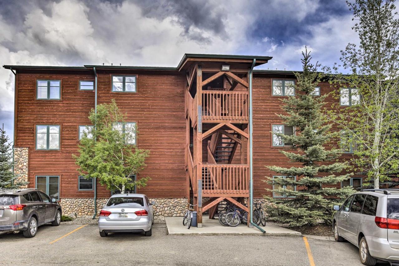 Mountain-View Condo With Deck Walk To Grand Lake Kültér fotó